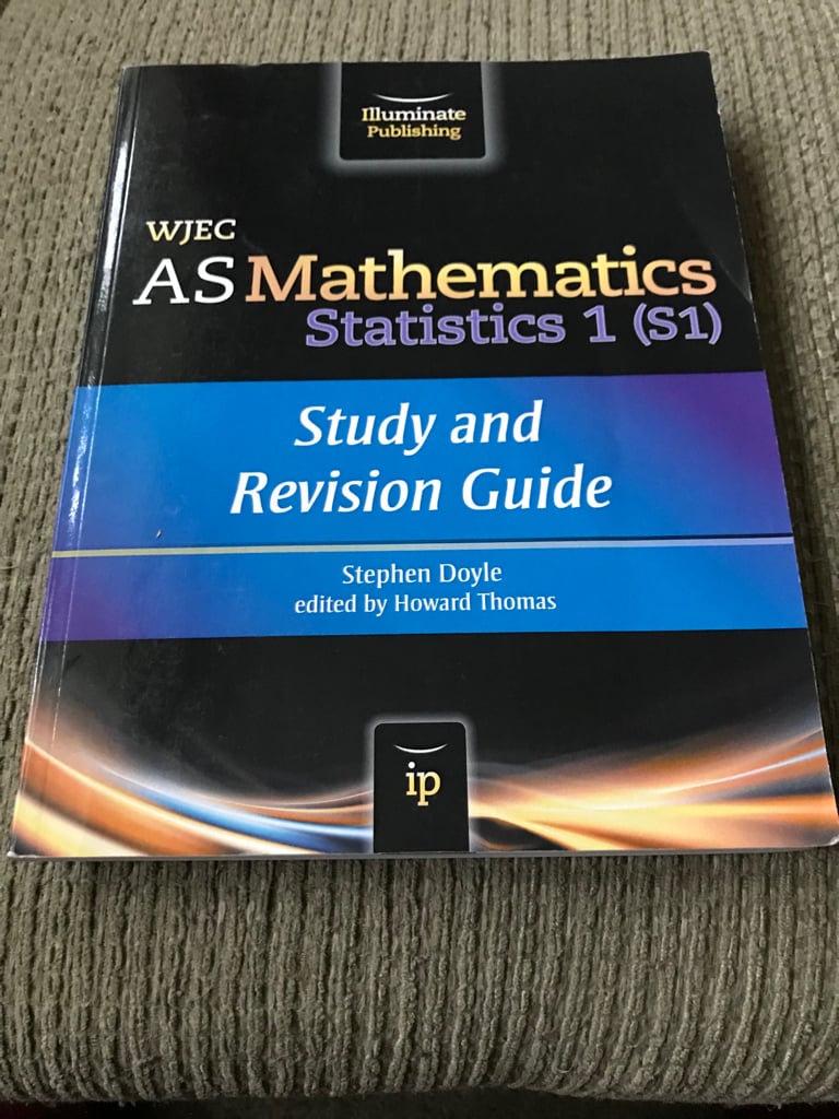 WJEC AS Mathematics Statistics 1 (S1) 