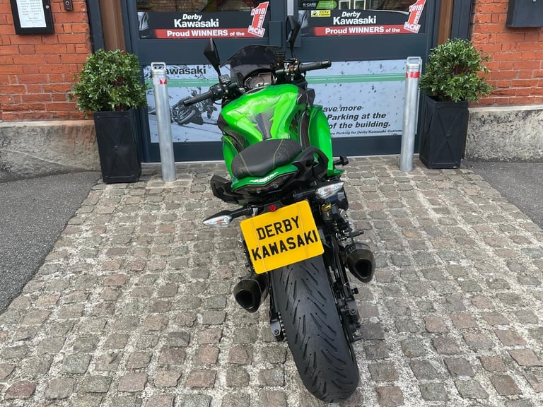 2017 Kawasaki Z1000sx sports touring motorcycle in Green