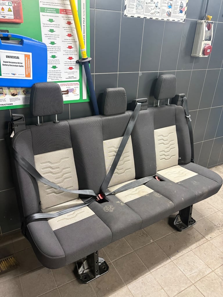 Transit rear bench 