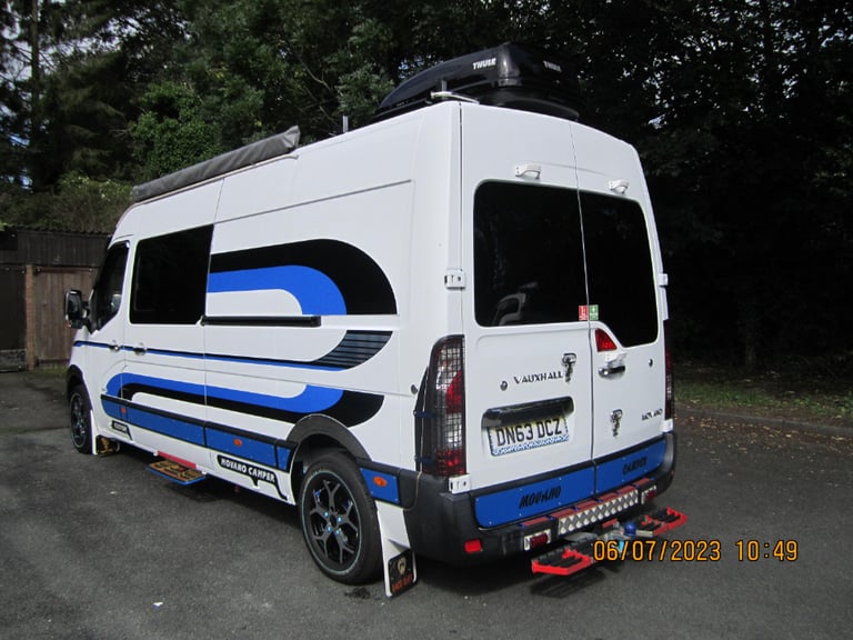 stunning unique custom movano camper/race van