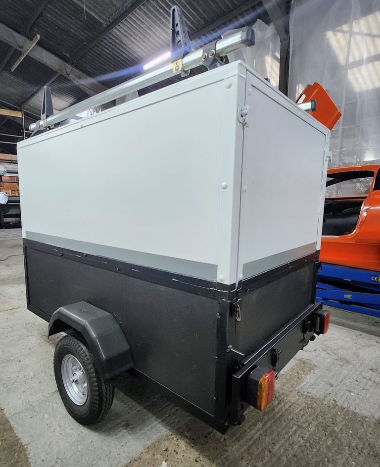 Stunning Box Trailer, Ideal for Trade, Hobbies or Various Industry Uses - View Trailer Now
