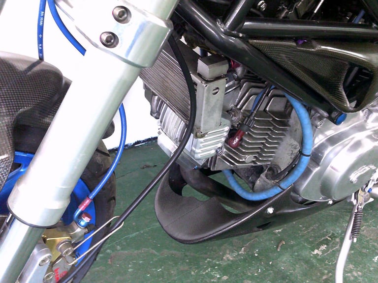 1997 R-reg Ducati 600 Monster streetfighter in multi colours