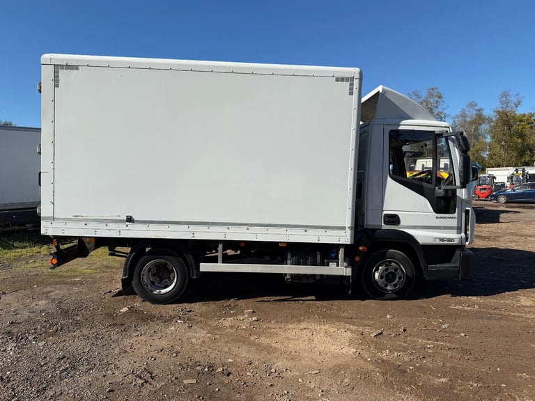 Iveco Eurocargo 75-160 2019 EURO 6 7.5 ton short wheel base box truck auto 