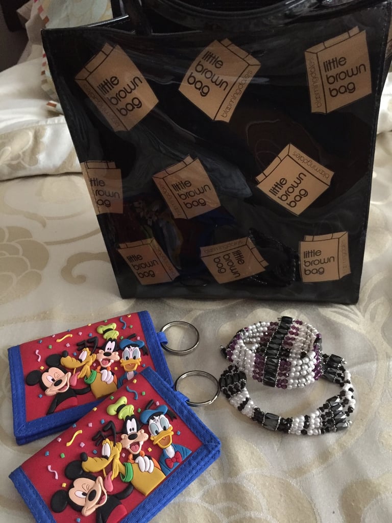 BLOOMINGDALES “Little Brown Bag”, DISNEY Wallets & Magnetic Bracelets ...