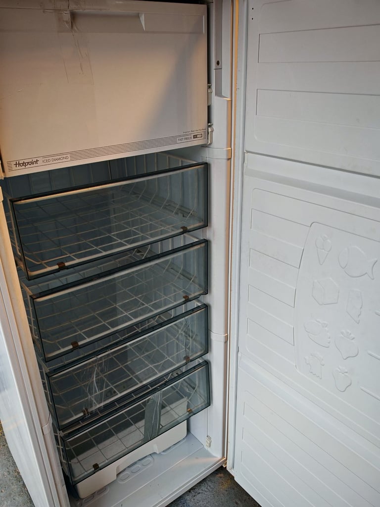 Hotpoint Iced Diamond freezer 