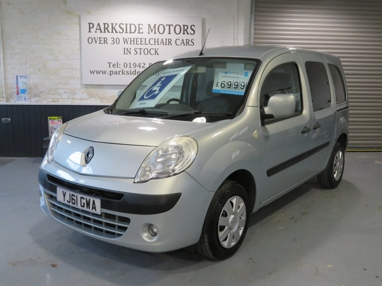 2011 Renault Kangoo AUTOMATIC WHEELCHAIR CAR DISABLED ACCESS VEHICLE MOBILITY MPV Petrol Automatic