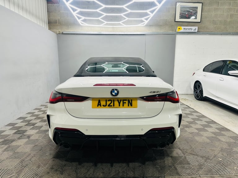 2021 BMW 4 Series 420i M Sport 2dr Step Auto CONVERTIBLE Petrol Automatic