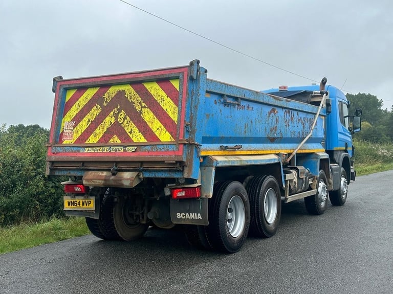 Scania P-Series P410 8 X 4 Steel Tipper