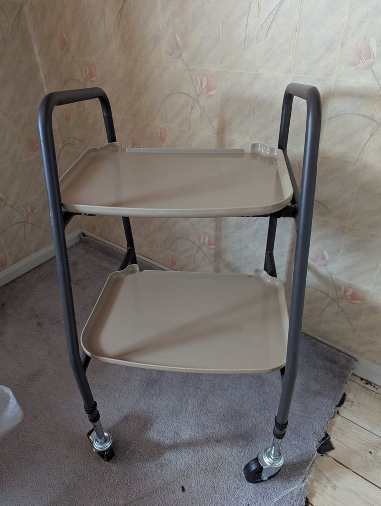 image for Mobility Trolley with 2 Trays.  Hardly used
