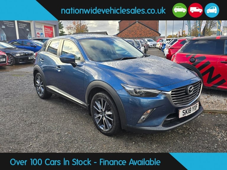 2018 Mazda CX-3 1.5 SKYACTIV-D Sport Nav SUV 5dr Diesel Manual Euro 6 (s/s) (105 ps) HATCHBACK Di...