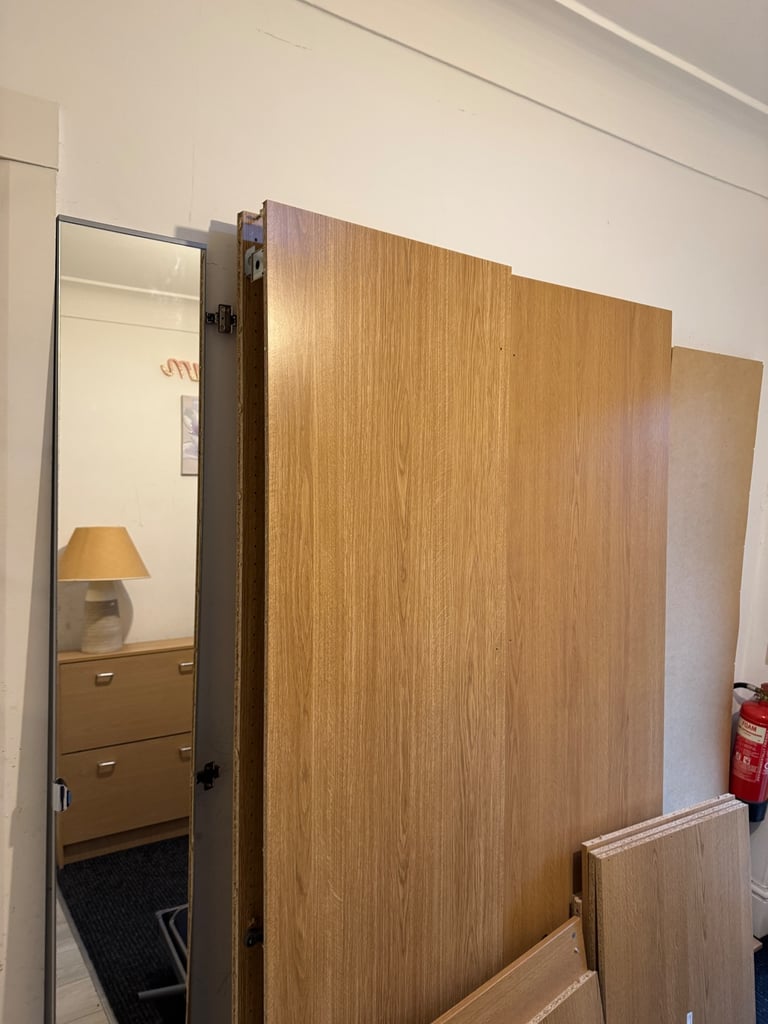 Ikea Wardrobe like New, Mirror Wardrobe 