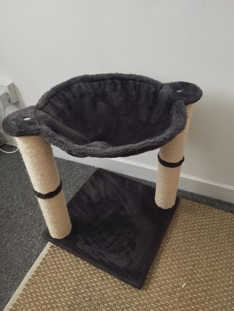 Cat scratcher/hammock bed