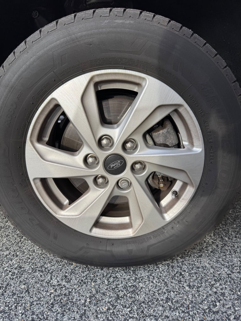 Ford Transit Custom Alloys 24 plate onwards