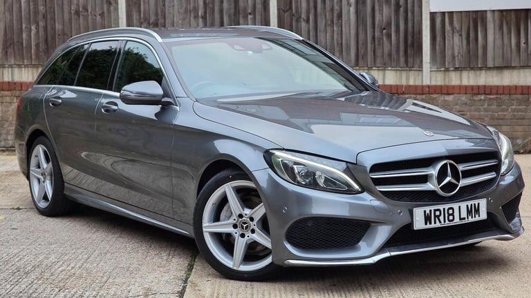 image for MERCEDES-BENZ C CLASS 2.1 C220d AMG Line G-Tronic+ Euro 6 (s/s) 5dr 2018