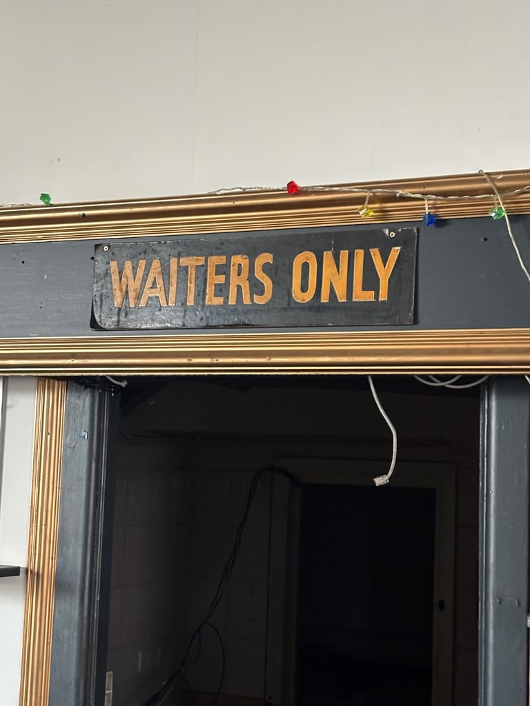 image for Waiters Only Sign 