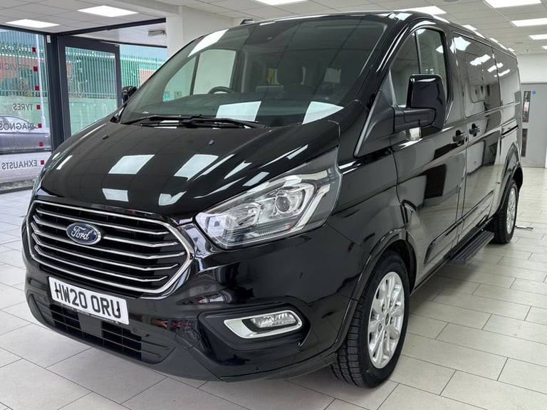 2020 Ford Tourneo Custom 2.0 EcoBlue 130ps L/R 8 Seater Titanium Auto MPV DIESEL Automatic