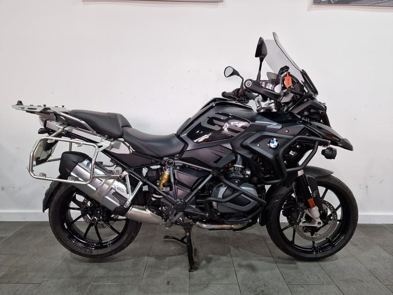 2022 BMW R1250GS TE Triple Black, Keyless, ES, Cruise, Fog Lights, Handguards