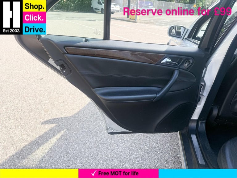  Mercedes-Benz C Class 1.8 C200 Kompressor Elegance SE 4dr Petrol Automatic