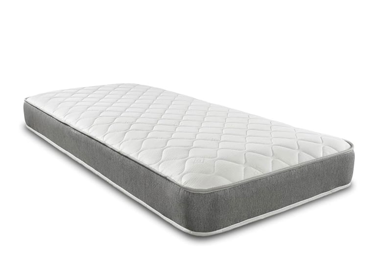 Single bed with brand new single mattress 
