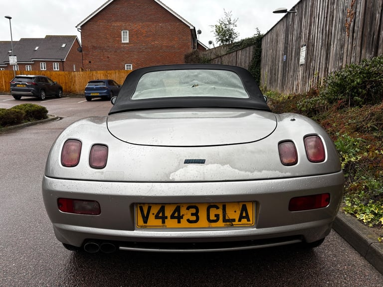 FIAT BARCHETTA 1.8 16V LEFT HAND DRIVE 1999 V IN SILVER