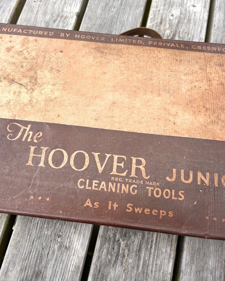 1930s Hoover Vacuum Cleaner Toolkit & Box
