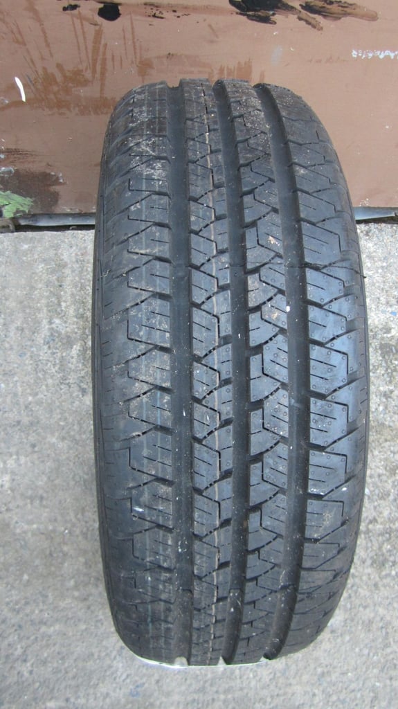 Various selection of car tyres