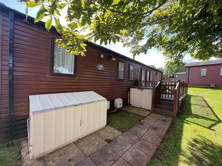 Static Caravan wooden lodge For Sale Off Site Regal Autograph 40ft x 13ft, 3 Bed