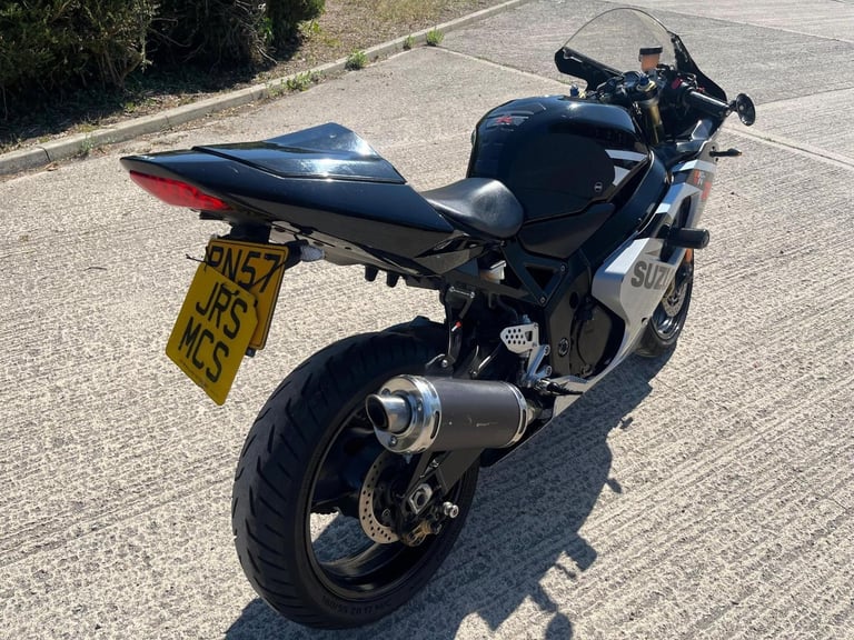 2007 57 SUZUKI GSXR 600 k5 GSXR600 SPORTS 600 SUPERSPORT BLACK