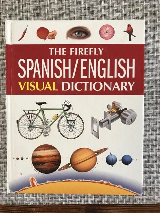 📚 Large, Beautiful Spanish Visual Dictionary & Language Learning Book – All Levels 🇪🇸