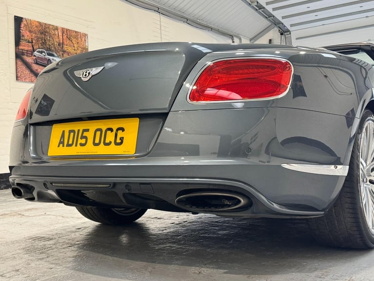 2015 Bentley Continental 6.0 W12 Speed 2dr Auto CONVERTIBLE PETROL Automatic