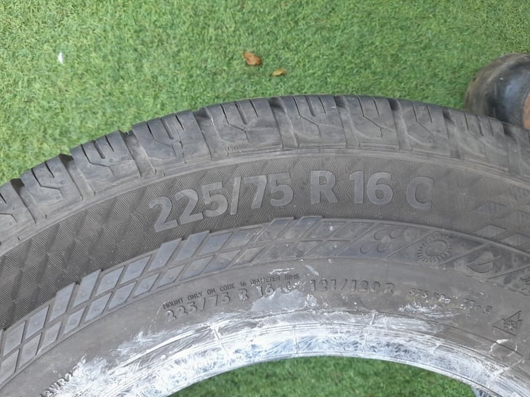 Continental VanContact 4 Season  225 75 16C Tyres in west London Area