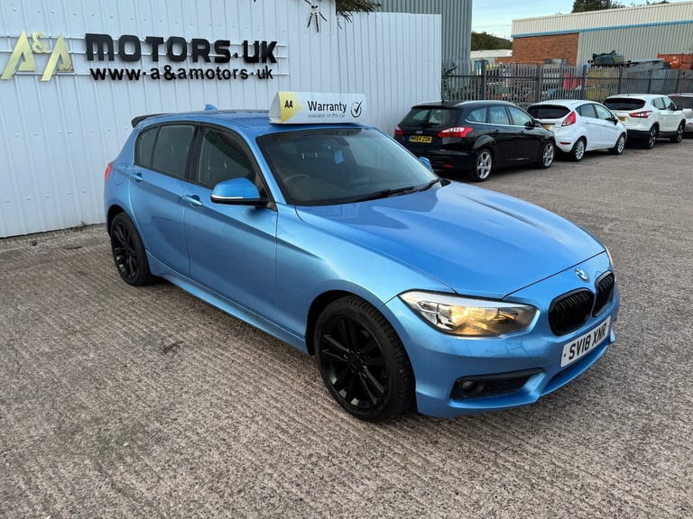 2018 BMW 1 Series 118i [1.5] Sport 5dr [Nav] HATCHBACK Petrol Manual
