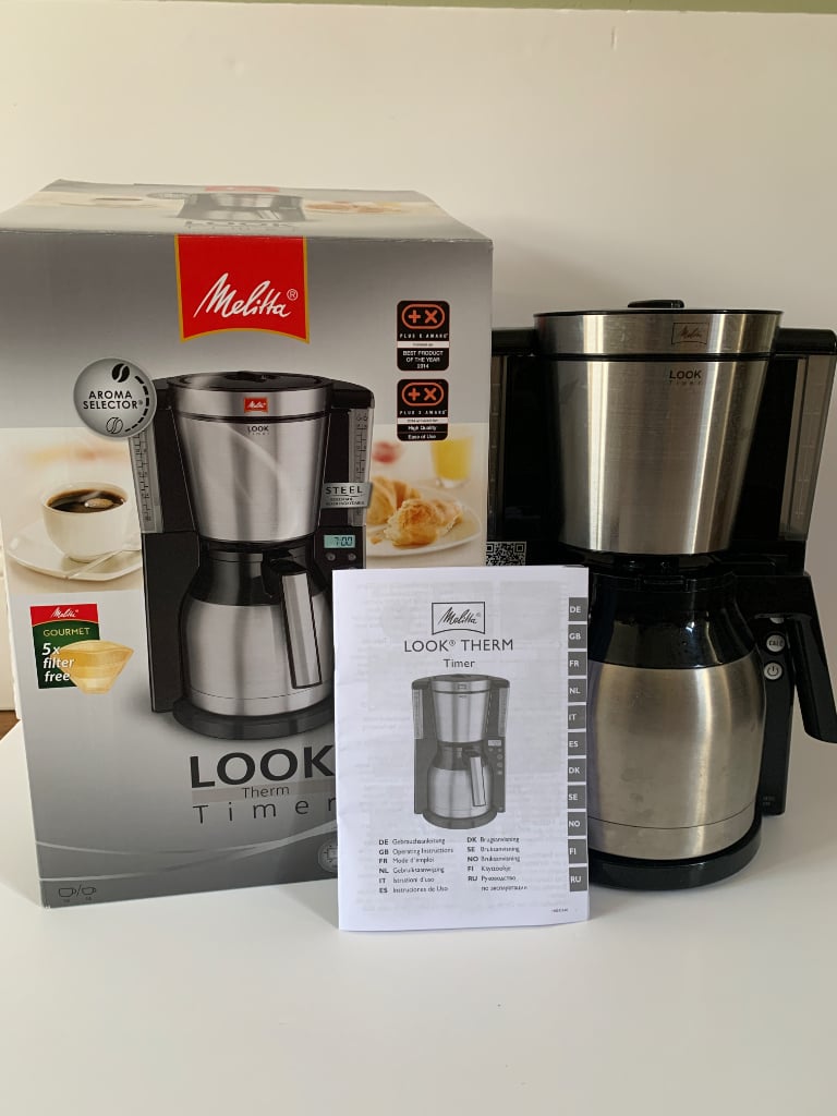 Melitta Look Therm Timer 10 cup Coffee Percolator