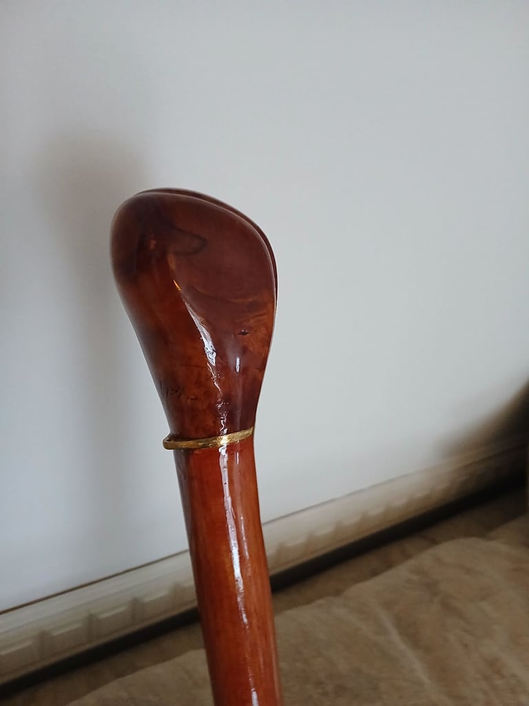 Handmade walking stick