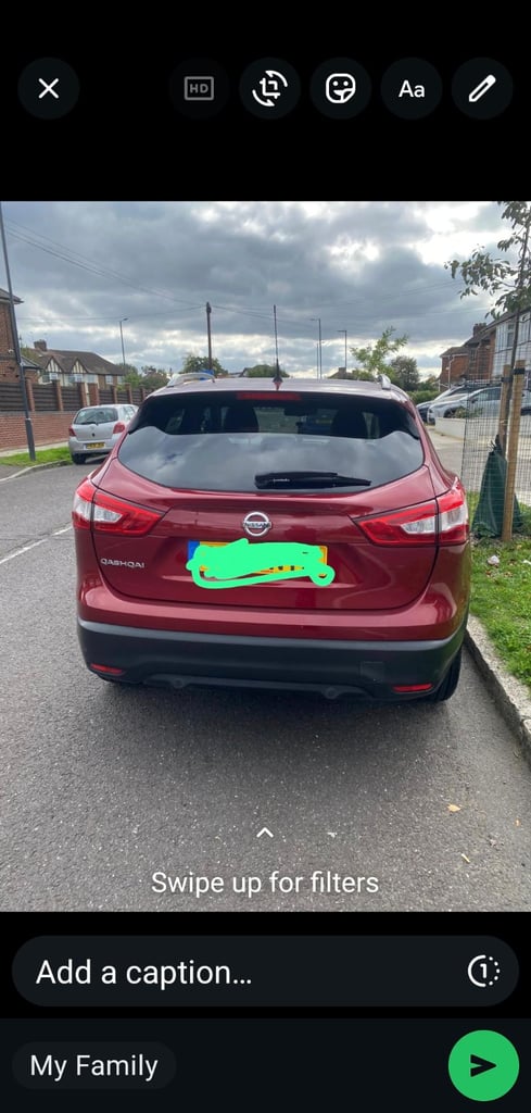 Nissan, QASHQAI, Hatchback, 2016, Other, 1197 (cc), 5 doors