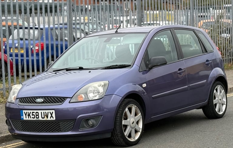 2008 Ford Fiesta 1.25 Zetec Blue 5dr HATCHBACK Petrol Manual