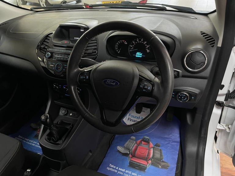 2018 Ford Ka+ 1.2 Ti-VCT Zetec White Edition Hatchback 5dr Petrol Manual Euro 6 (85 ps) Hatchback...