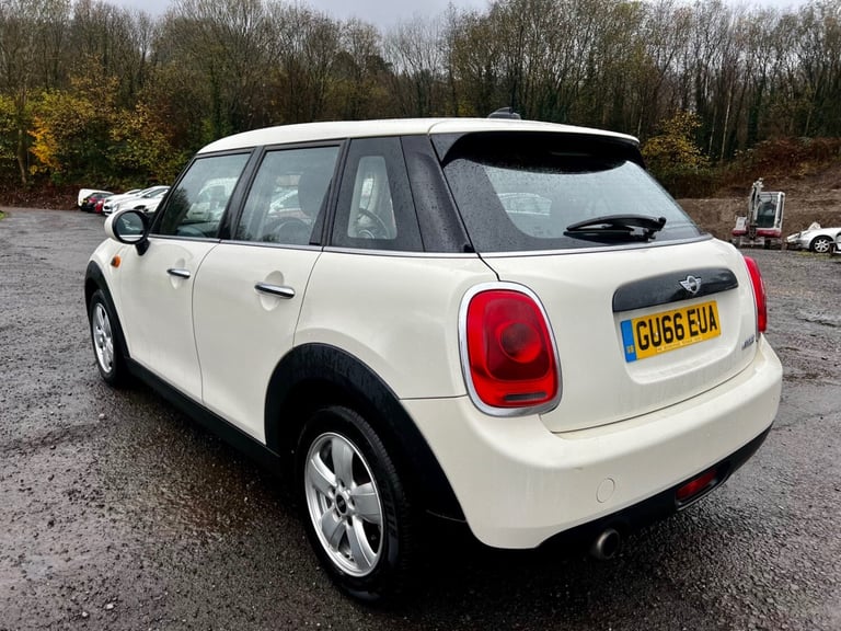 2016/66 MINI COOPER 5DR F55 1.5 HATCH WHITE FSH TURBO F56 5 DOOR £20 CHEAP TAX