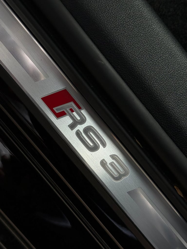  Audi RS3 2.5 TFSI Carbon Black Sportback 5dr Petrol S Tronic quattro Euro 6 (s/s) (4 Petrol Auto...