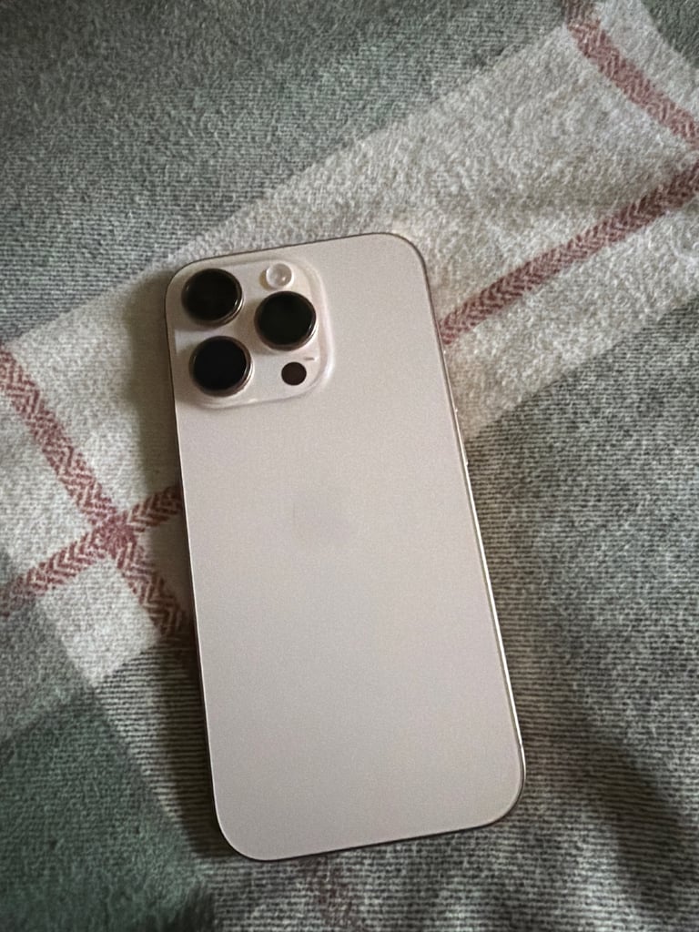 image for iPhone 16 pro with box. £600