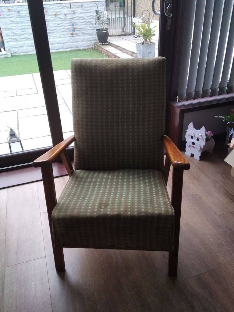image for Needs upholstering this easy chair (bedroom)