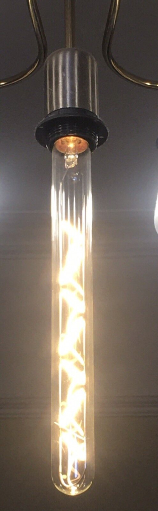 LED Long Light Bulbs - Set of 2. Warm white tube 7W