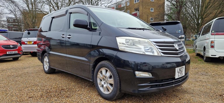 TOYOTA ALPHARD WELCAB, 2007, 52,929 MILES, 2.4 PETROL, AUTOMATIC