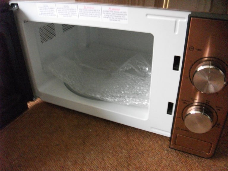 Goodman's Copper Effect Microwave Mirror Finish 700W