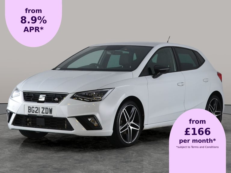 2021 SEAT Ibiza 1.0 TSI FR Sport Hatchback 5dr Petrol Manual Euro 6 (s/s) (110 ps) - NAV -  Hatch...