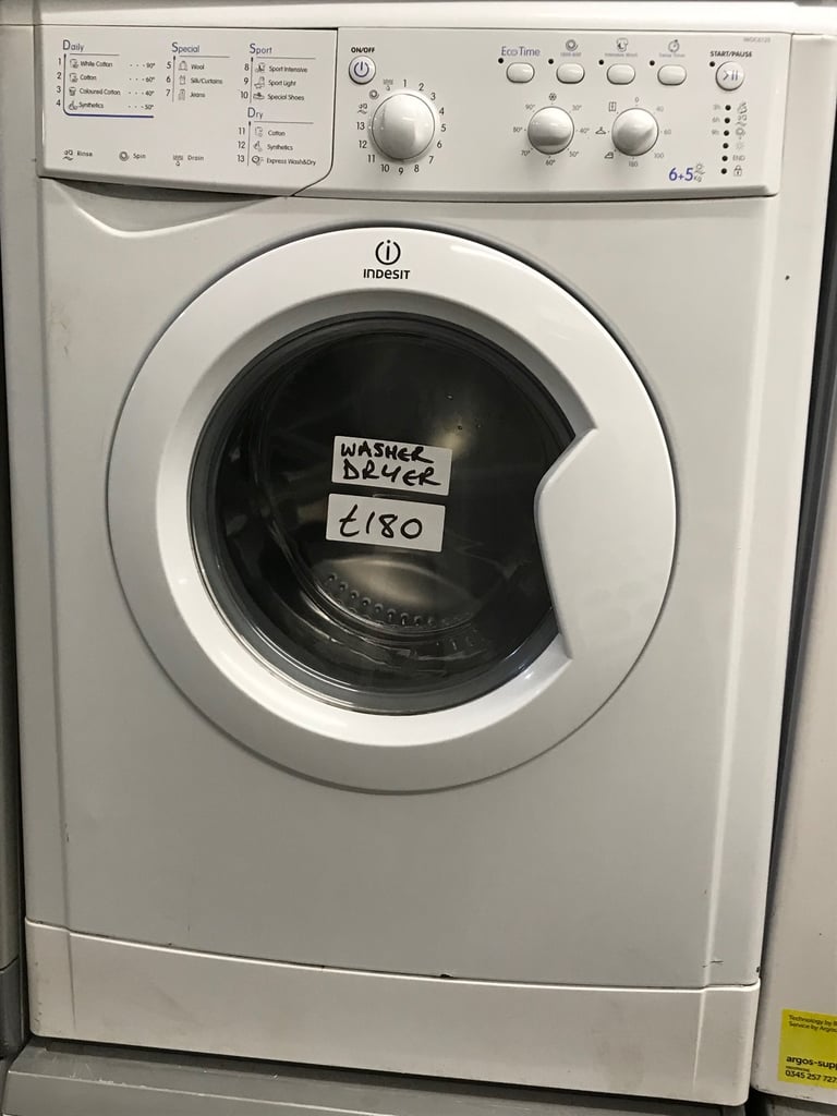 image for INDESIT WASHER DRYER IN GREAT CONDITION £180