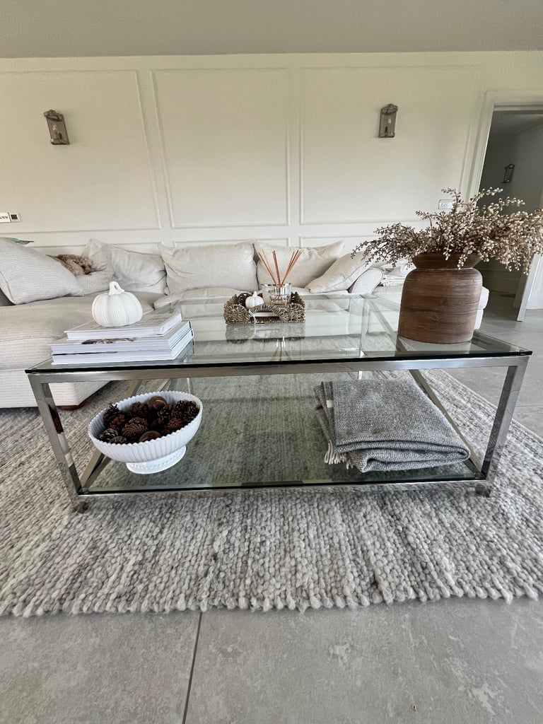 Neptune Manhattan Large Glass Coffee Table