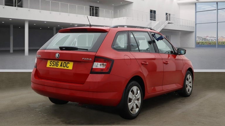 2016 SKODA FABIA 1.2 TSI SE Red Manual Petrol 2016