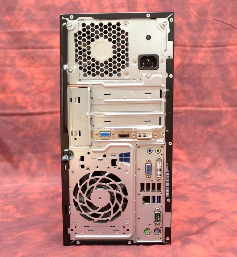 HP ProDesk 490 G2 MT Desktop i7 CPU 120GB SSD 12GB RAM PC Computer