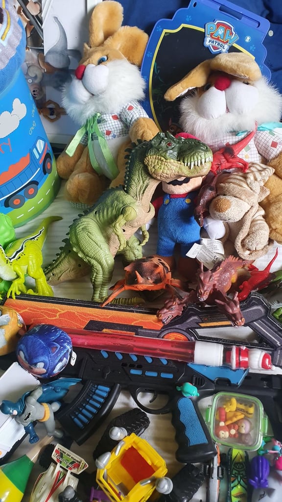 Various boys toys and clothing 